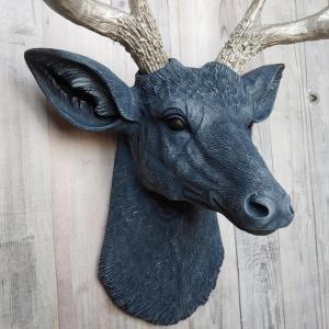 Faux Taxidermy Deer Head, Stag Head Wall Mount, Faux Taxidermy Wall Mount