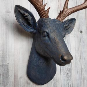 Faux Taxidermy Deer Head, Stag Head Wall Mount, Faux Taxidermy Wall Mount