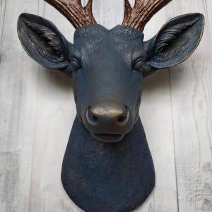 Faux Taxidermy Deer Head, Stag Head Wall Mount, Faux Taxidermy Wall Mount