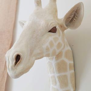 Giraffe Head Wall Decor, Faux Taxidermy Giraffe Head, Nursery Wall Decor