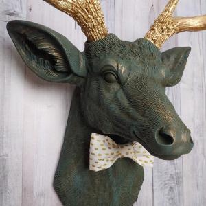 Faux Taxidermy Deer Head, Faux Stag Head, Deer Head Wall Mount, Stag Head Wall Art