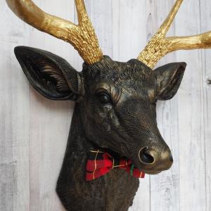 Faux Taxidermy Deer Head, Deer Head Wall Mount, Stag Head Wall Art