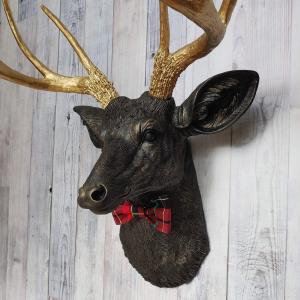 Faux Taxidermy Deer Head, Deer Head Wall Mount, Stag Head Wall Art