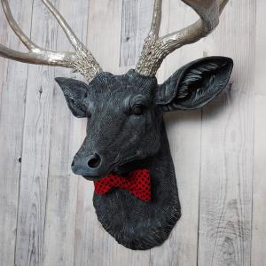 Faux Taxidermy Deer Head, Deer Head Wall Mount, Stag Head Wall Art