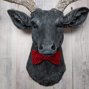 Faux Taxidermy Deer Head, Deer Head Wall Mount, Stag Head Wall Art