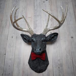 Faux Taxidermy Deer Head, Deer Head Wall Mount, Stag Head Wall Art