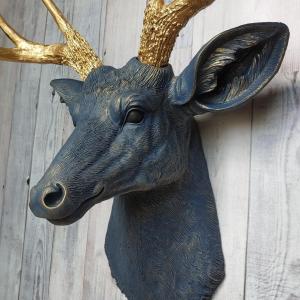 Faux Taxidermy Deer Head, Deer Head Wall Mount, Stag Head Wall Mount