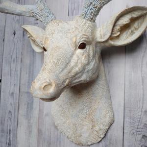 Faux Taxidermy Deer Head, Faux Stag Head Wall Mount