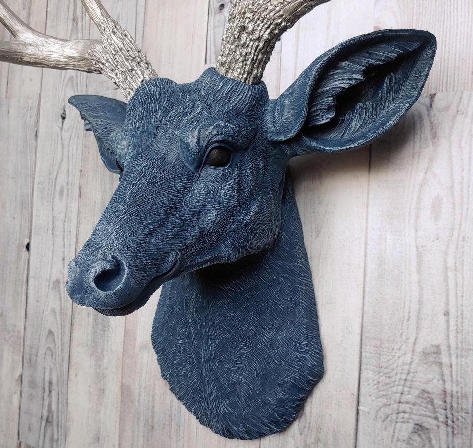 Faux Taxidermy Deer Head, Stag Head Wall Mount, Faux Taxidermy Wall Mount