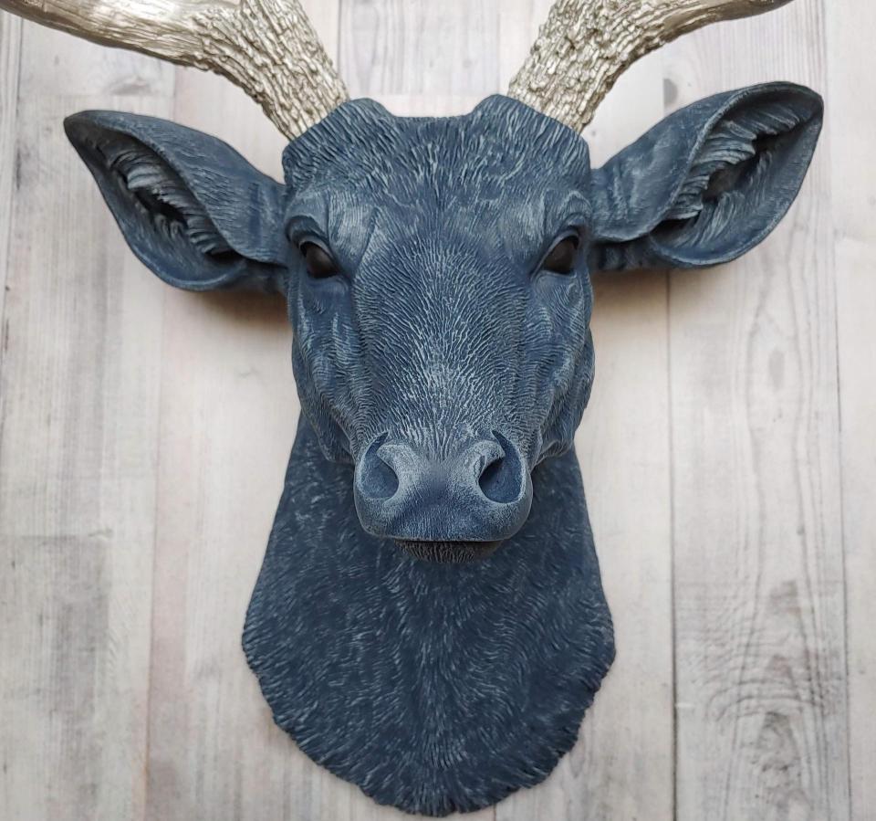 Faux Taxidermy Deer Head, Stag Head Wall Mount, Faux Taxidermy Wall Mount