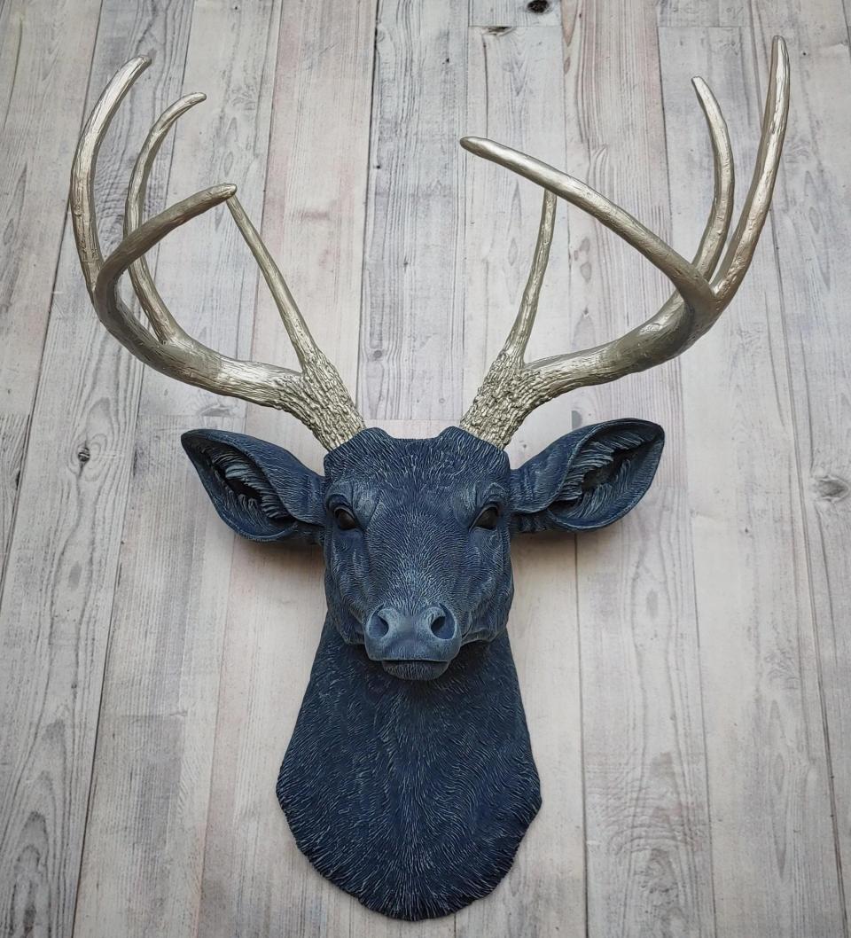 Faux Taxidermy Deer Head, Stag Head Wall Mount, Faux Taxidermy Wall Mount