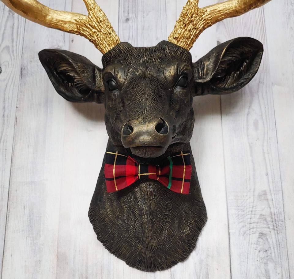 Faux Taxidermy Deer Head, Deer Head Wall Mount, Stag Head Wall Art