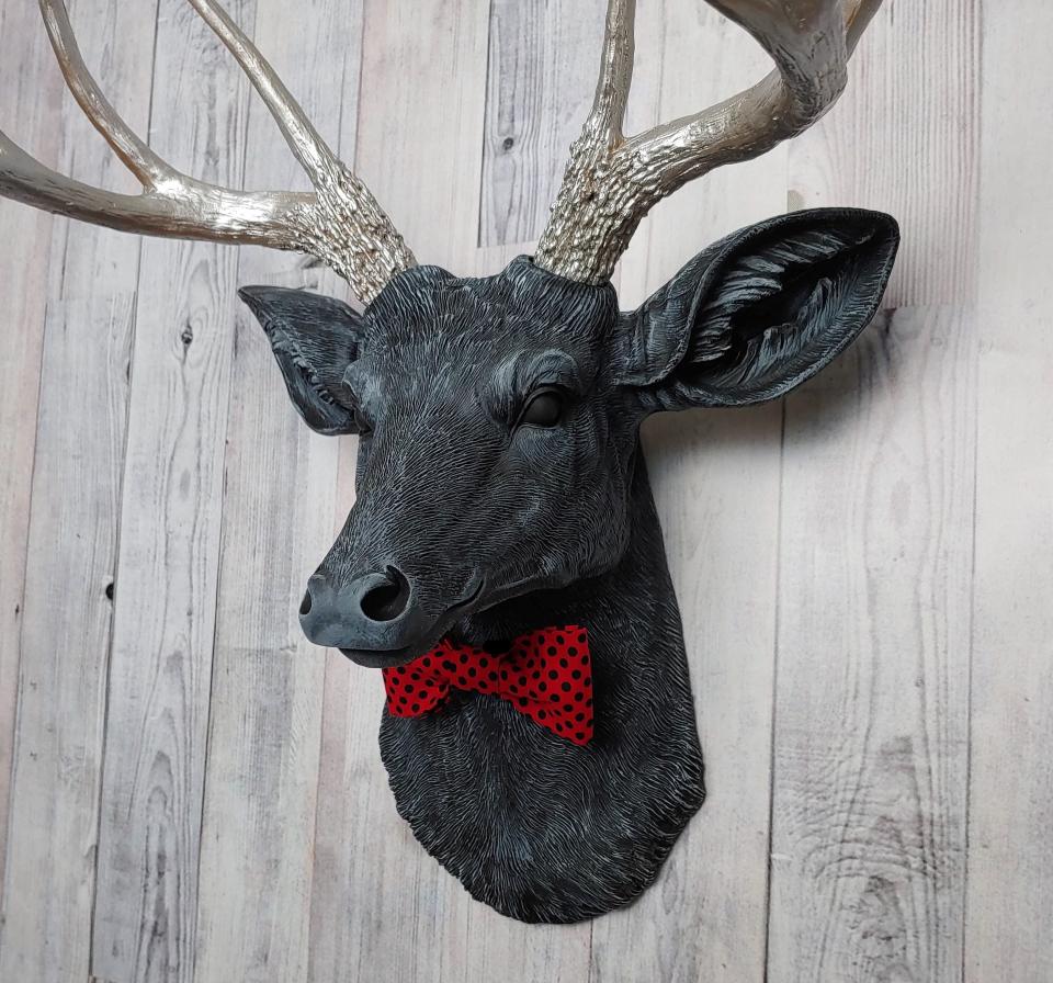 Faux Taxidermy Deer Head, Deer Head Wall Mount, Stag Head Wall Art