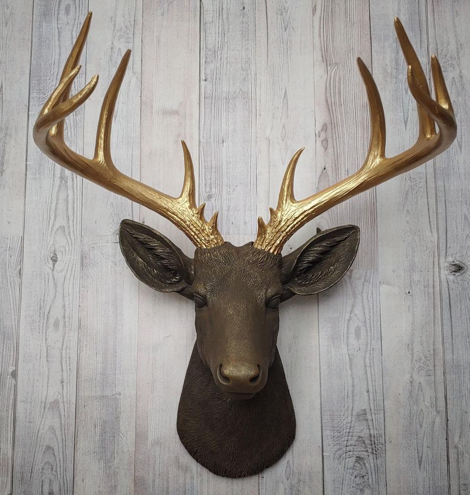 Faux Taxidermy Deer Head, Stag Head Wall Mount, Deer Head Wall Mount