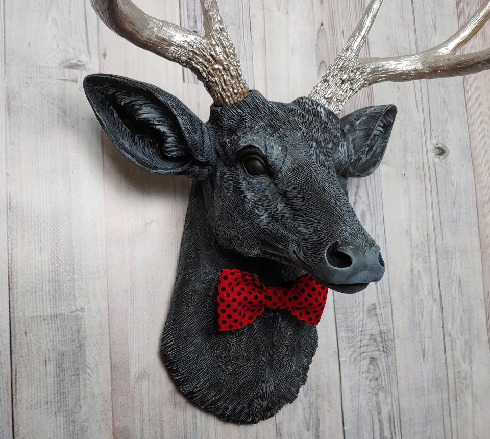 Faux Taxidermy Deer Head, Deer Head Wall Mount, Stag Head Wall Art