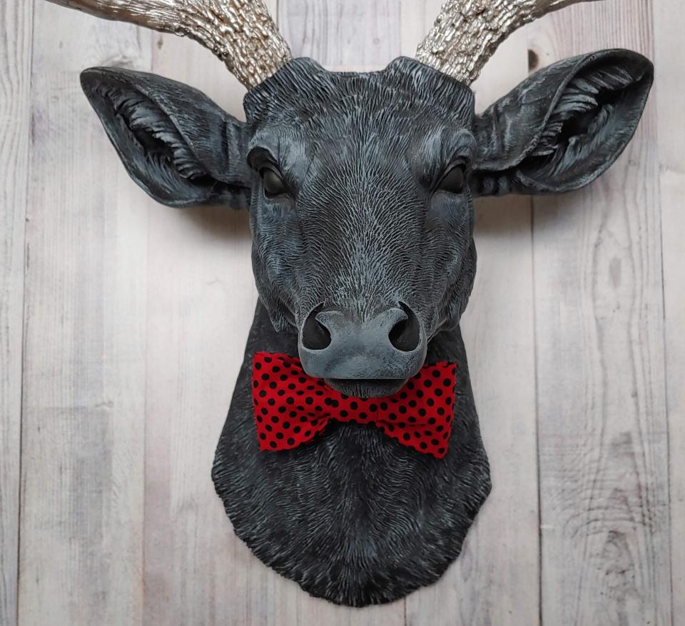 Faux Taxidermy Deer Head, Deer Head Wall Mount, Stag Head Wall Art