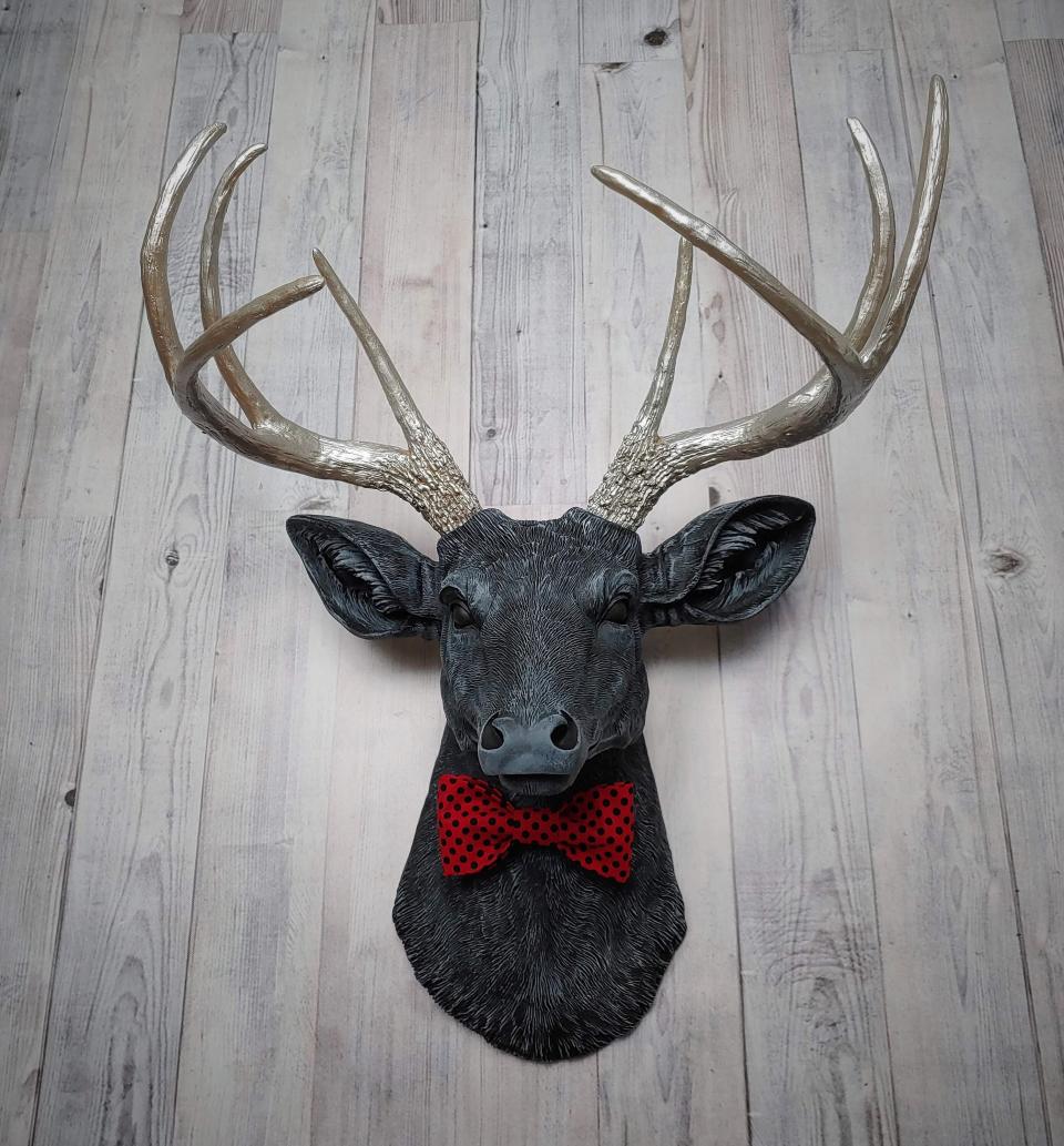 Faux Taxidermy Deer Head, Deer Head Wall Mount, Stag Head Wall Art
