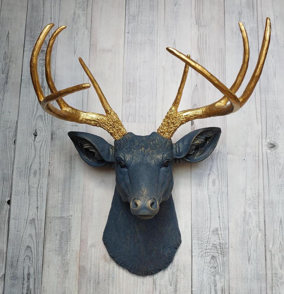 Faux Taxidermy Deer Head, Deer Head Wall Mount, Stag Head Wall Mount