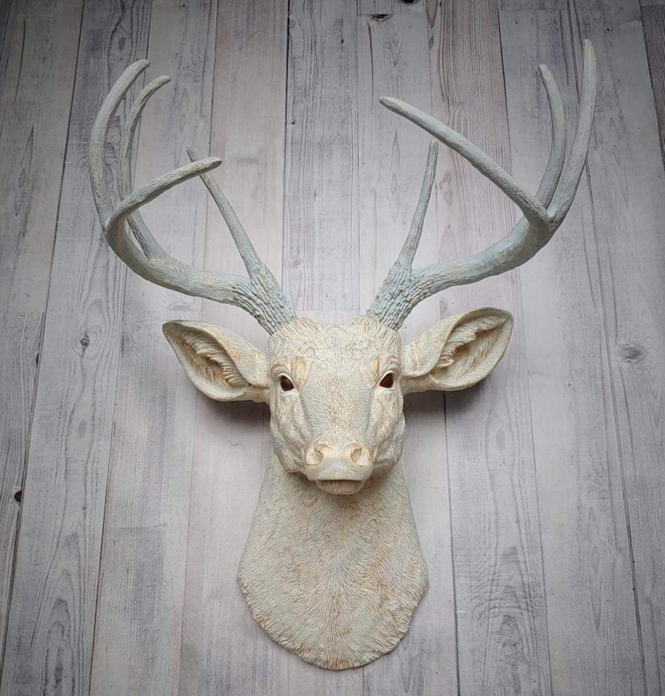 Faux Taxidermy Deer Head, Faux Stag Head Wall Mount