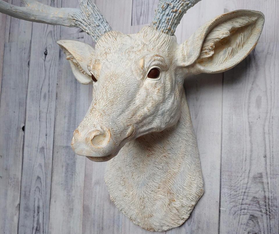 Faux Taxidermy Deer Head, Faux Stag Head Wall Mount