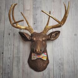 Faux Taxidermy Deer Head, Deer Head Wall Mount, Stag Head Wall Mount